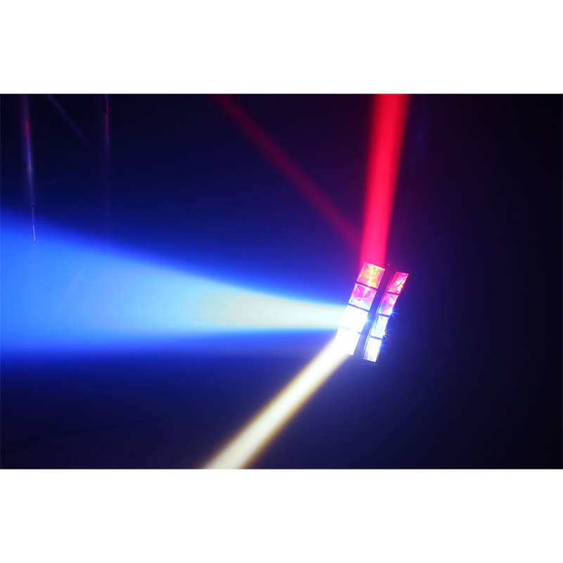 BEAMZ MHL820 LED DOUBLE HELIX 8x 3W RGBW