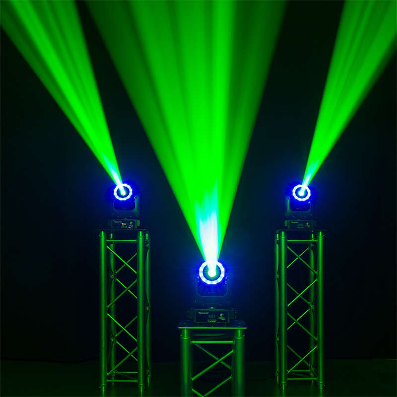 BEAMZ COBRA100R LED MOVING HEAD SPOT 1x 100W WITH RING RGBW