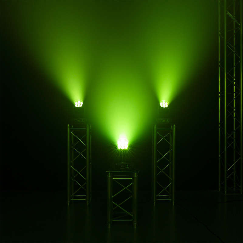 BEAMZ COBRAWASH720 LED MOVING HEAD WASH 7x 20W WITH ZOOM RGBW