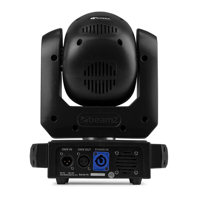BEAMZ COBRAWASH720 LED MOVING HEAD WASH 7x 20W WITH ZOOM RGBW
