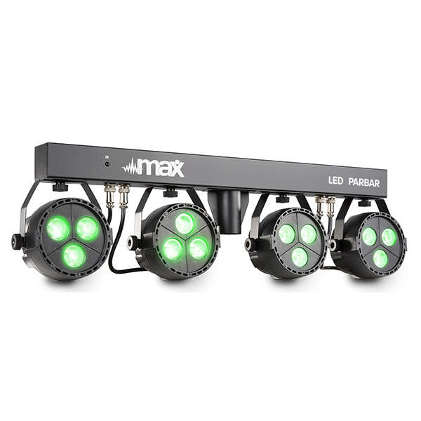 BEAMZ PARTYBAR4 LED PARBAR 4-WAY 12x 3W RGBW