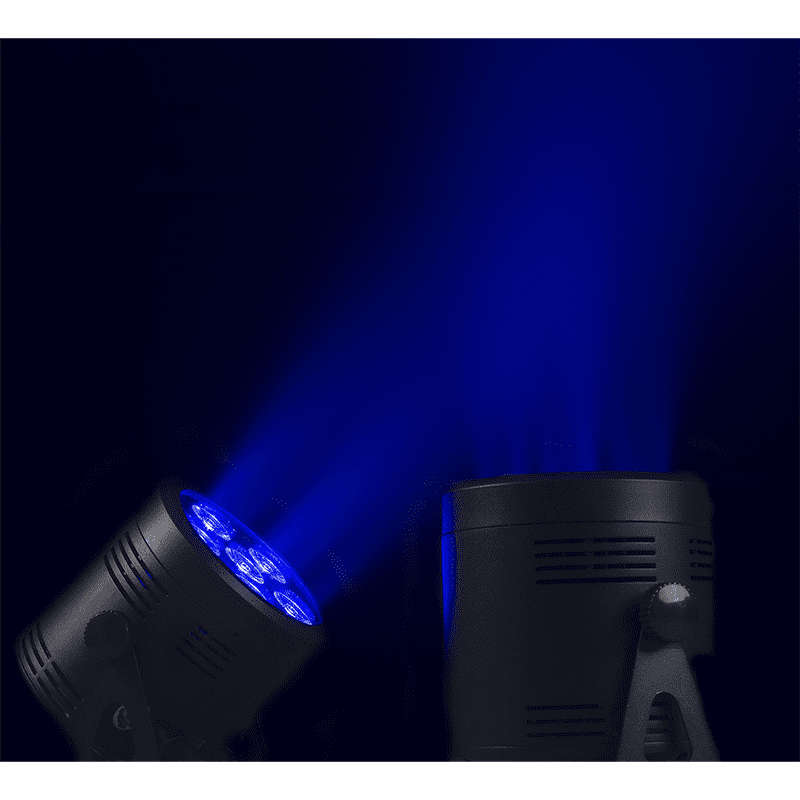 BEAMZPRO BBP66 LED BATTERY UPLIGHT PAR IP20 6x 6W RGBW