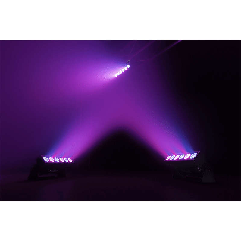BEAMZ BBB612 LED BATTERY BAR IP20 6x 12W RGBAWUV