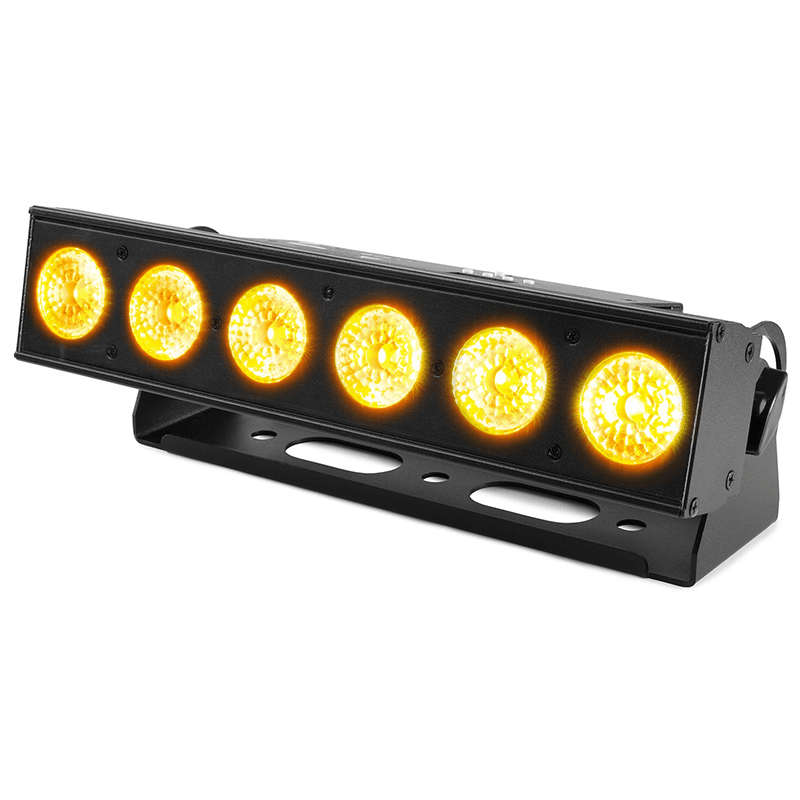 BEAMZ BBB612 LED BATTERY BAR IP20 6x 12W RGBAWUV