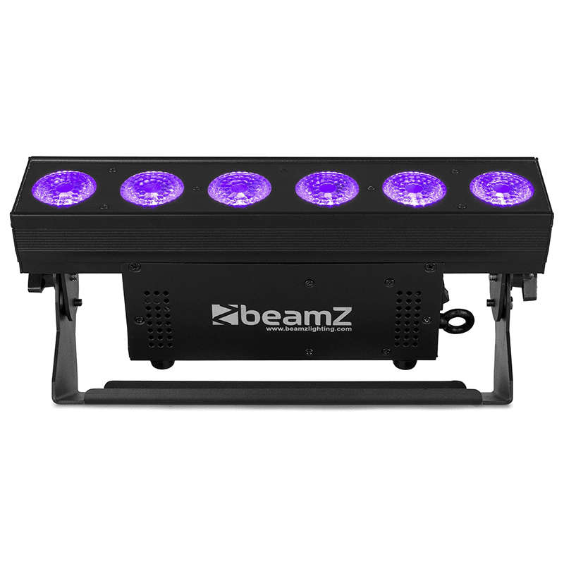 BEAMZ BBB612 LED BATTERY BAR IP20 6x 12W RGBAWUV