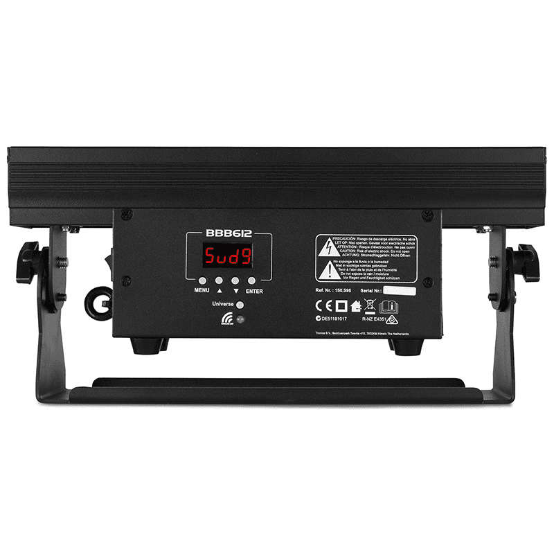 BEAMZ BBB612 LED BATTERY BAR IP20 6x 12W RGBAWUV
