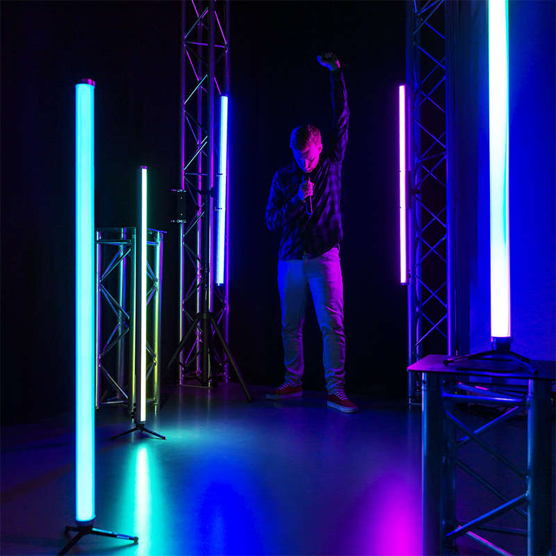 BEAMZPRO KRATOS LED TUBE IP65 RGBW [8 IN A FLIGHTCASE]