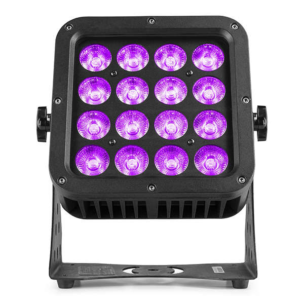 BEAMZPRO STARCOLOR128 LED FLOOD LIGHT IP65 16x 8W RGBW