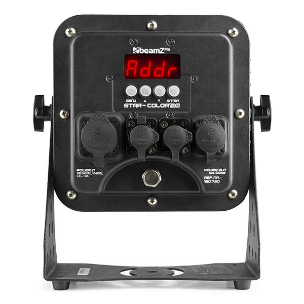 BEAMZPRO STARCOLOR128 LED FLOOD LIGHT IP65 16x 8W RGBW