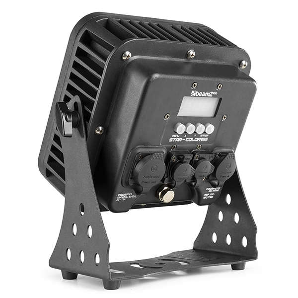 BEAMZPRO STARCOLOR128 LED FLOOD LIGHT IP65 16x 8W RGBW