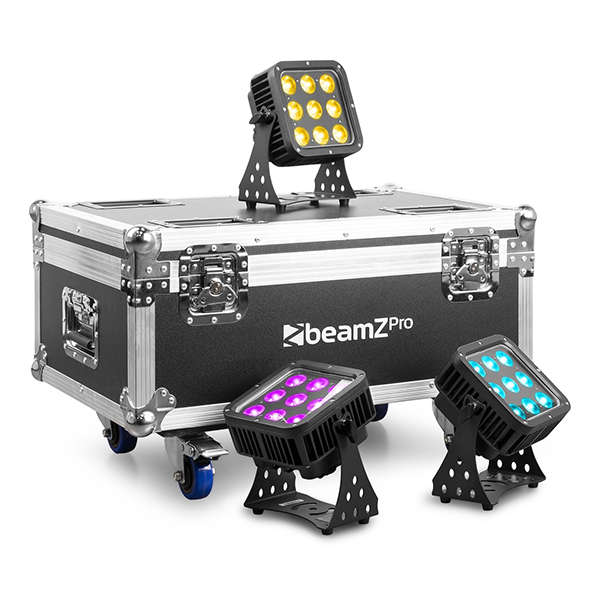 BEAMZ FL72 FLIGHTCASE FOR 8X STARCOLOR72