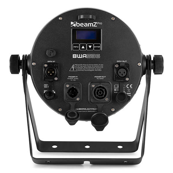 BEAMZPRO BWA536 LED PAR IP65 18x 12W RGBW