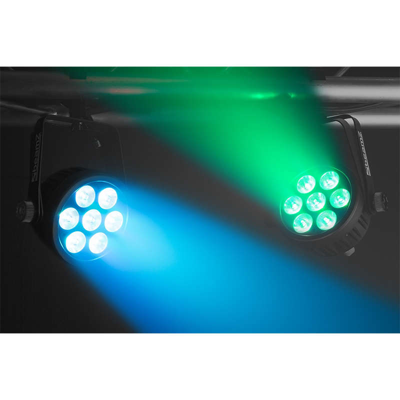 BEAMZPRO BAC503 LED PAR IP20 7x 10W RGBA