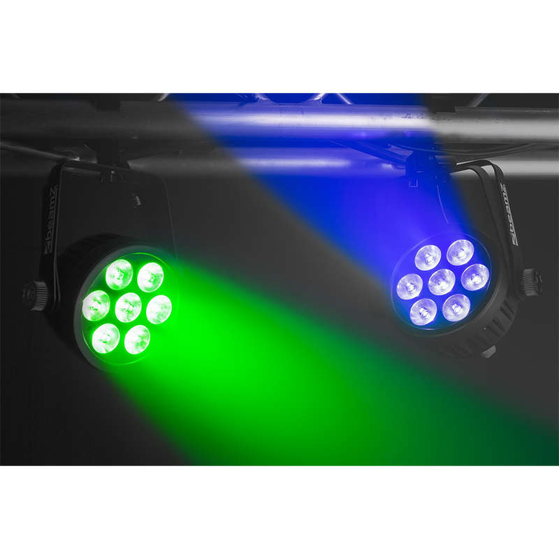 BEAMZPRO BAC503 LED PAR IP20 7x 10W RGBA
