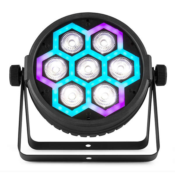 BEAMZ BT420 LED PAR 7X 10W RGBW + SMD COMBI EFFECT