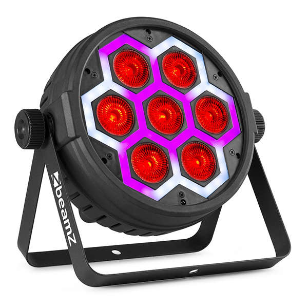 BEAMZ BT420 LED PAR 7X 10W RGBW + SMD COMBI EFFECT