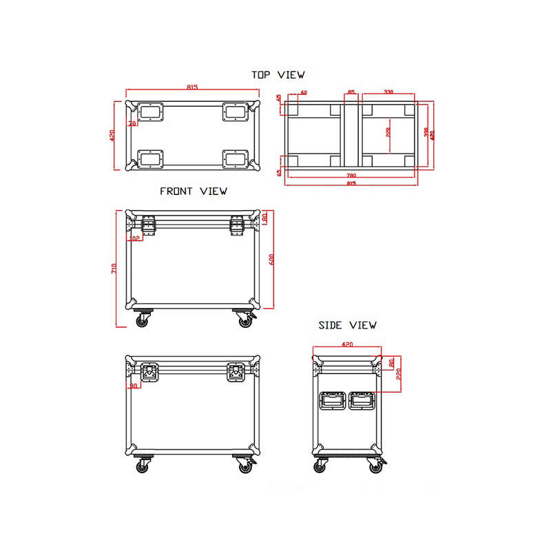 BEAMZPRO FC300 FLIGHTCASE FOR 2X IGNITE300