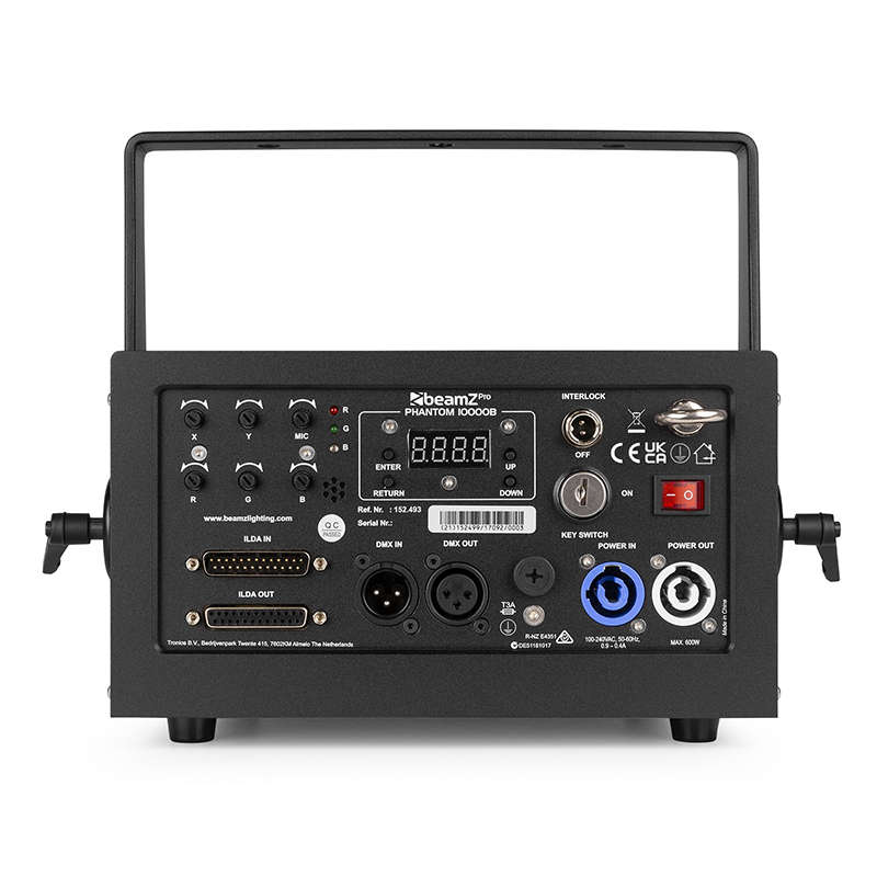 BEAMZPRO PHANTOM10000B LASER PURE DIODE RGB 10W