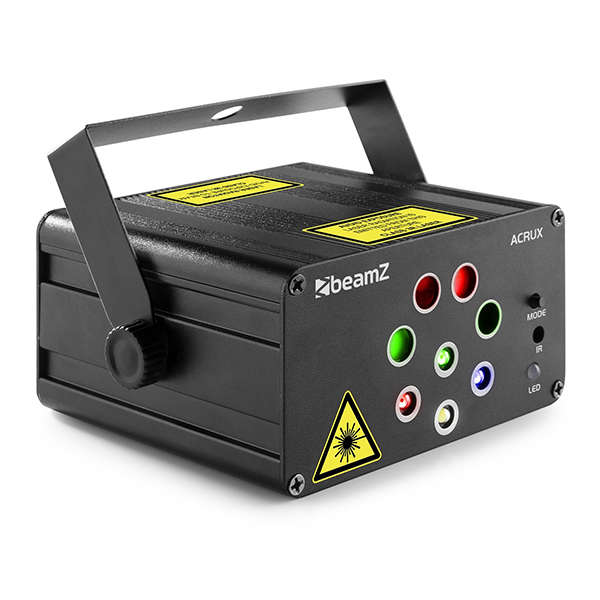 BEAMZ ACRUX LASER QUATRO RG RGBW LED