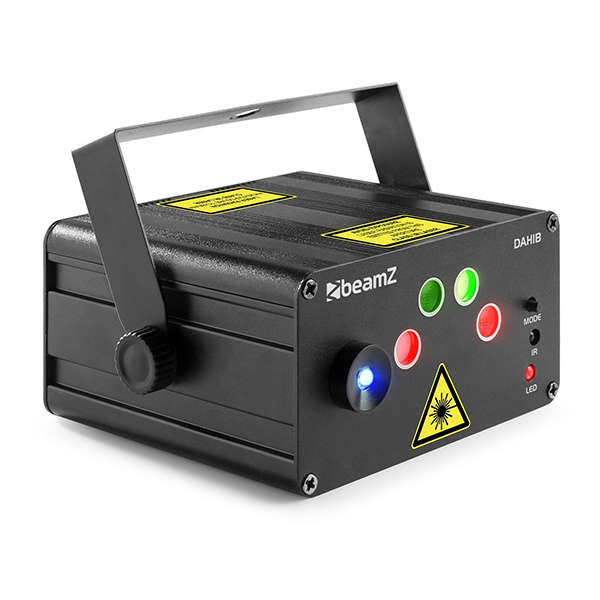 BEAMZ DAHIB LASER DOUBLE RG GOBO BLUE LED