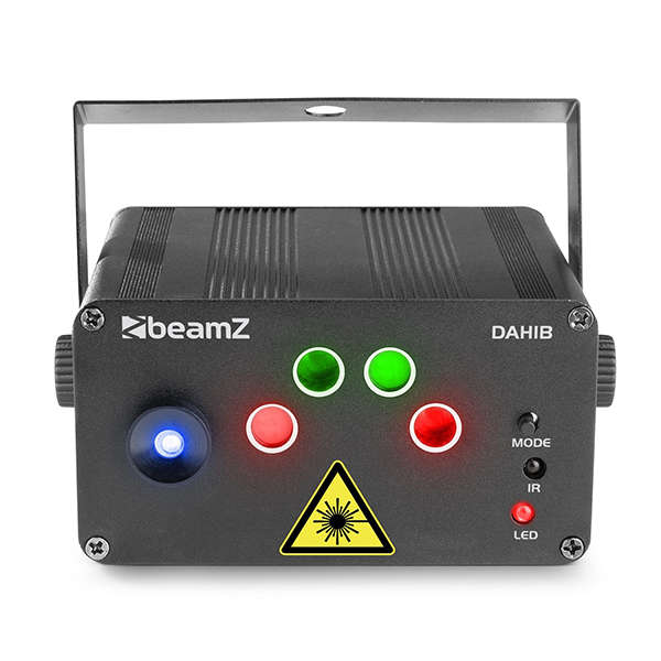 BEAMZ DAHIB LASER DOUBLE RG GOBO BLUE LED