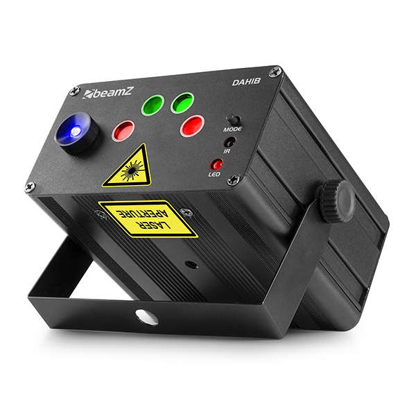 BEAMZ DAHIB LASER DOUBLE RG GOBO BLUE LED