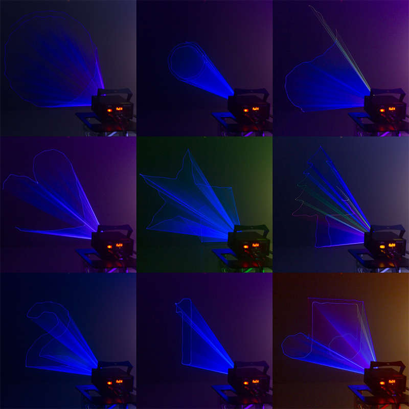 BEAMZ CORVUS LASER RGB