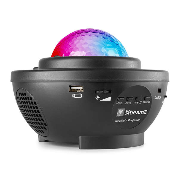 BEAMZ SKYNIGHT PROJECTOR WITH RED AND GREEN STARS 2x 3W RGBW