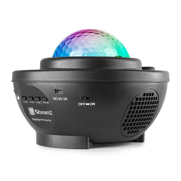 BEAMZ SKYNIGHT PROJECTOR WITH RED AND GREEN STARS 2x 3W RGBW