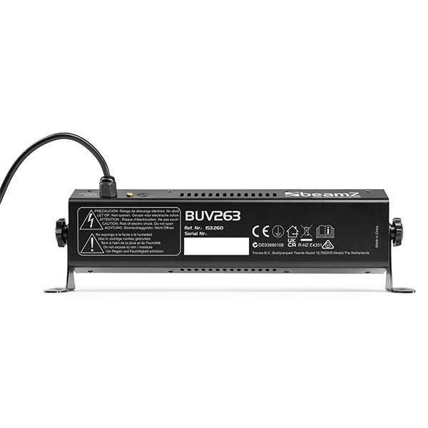 BEAMZ BUV263 LED BAR 12x 3W UV