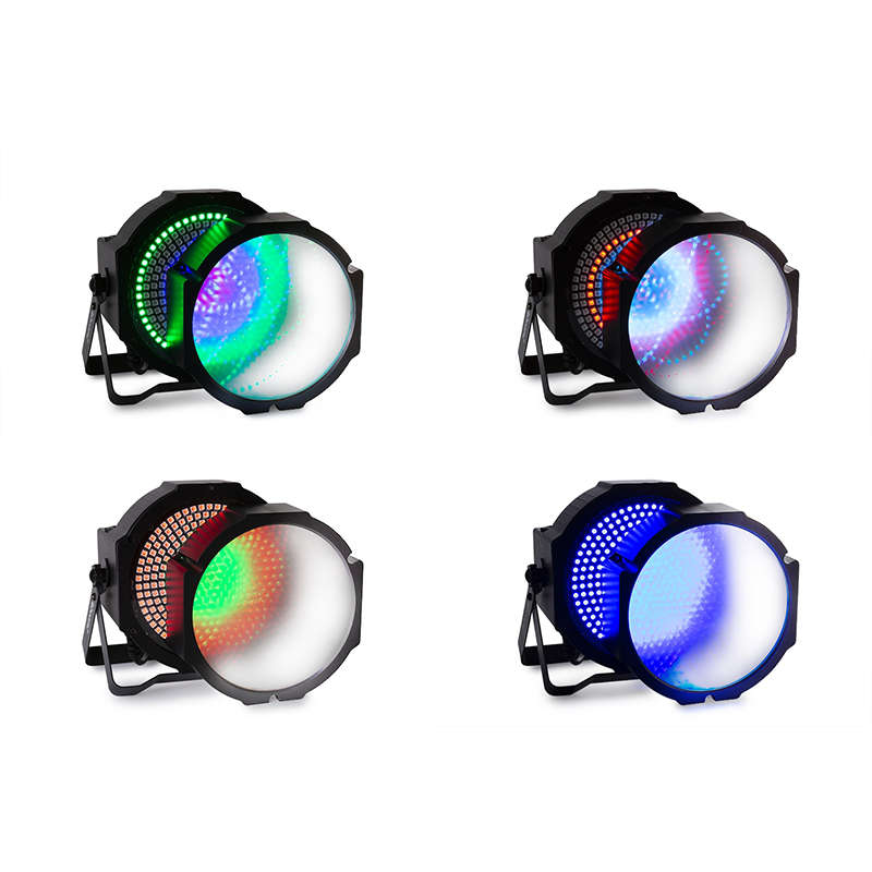 BEAMZ BS271F LED FLAT PAR STROBE SMD FROST RGB