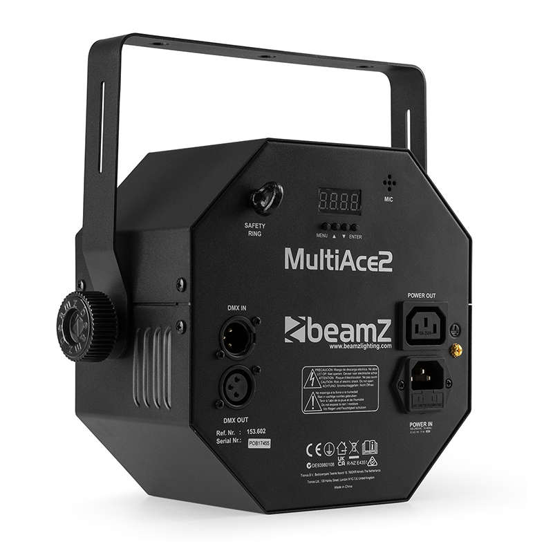 BEAMZ MULTIACE2 LED EFFECT STROBE 36x 0.2W LED 5x 4W RGBWUV