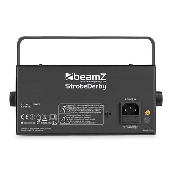 BEAMZ STROBEDERBY STROBE 4x 2W LED 6x 4W