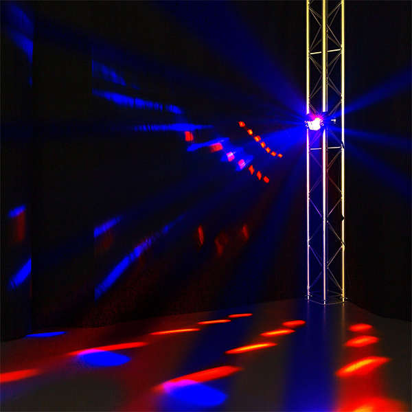 BEAMZ STROBEDERBY STROBE 4x 2W LED 6x 4W