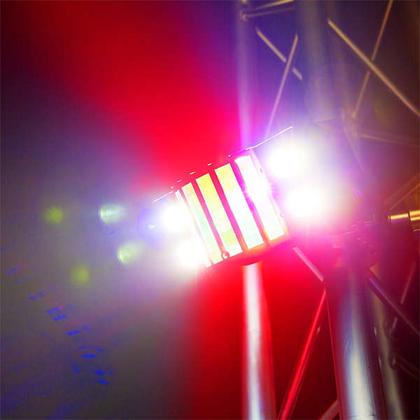 BEAMZ STROBEDERBY STROBE 4x 2W LED 6x 4W