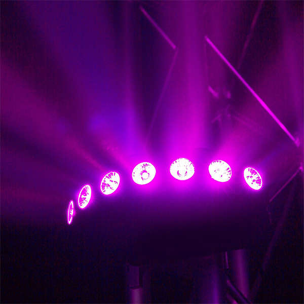 BEAMZ FINGERS7 PARTY EFFECT 7x 8W RGBW