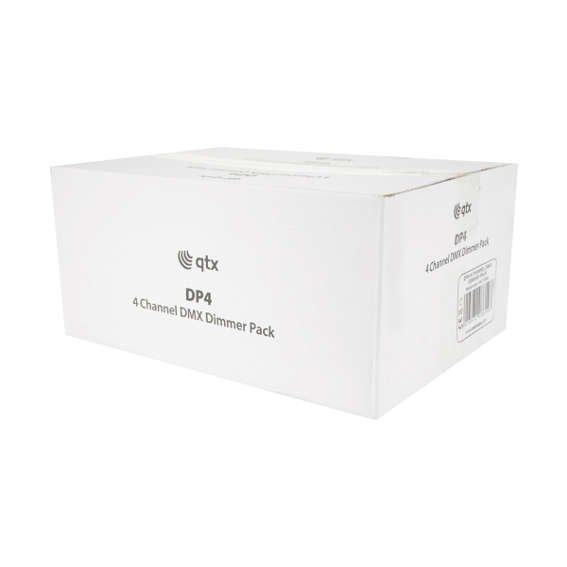 QTX DP4 DMX DIMMER PACK 4 CHANNEL