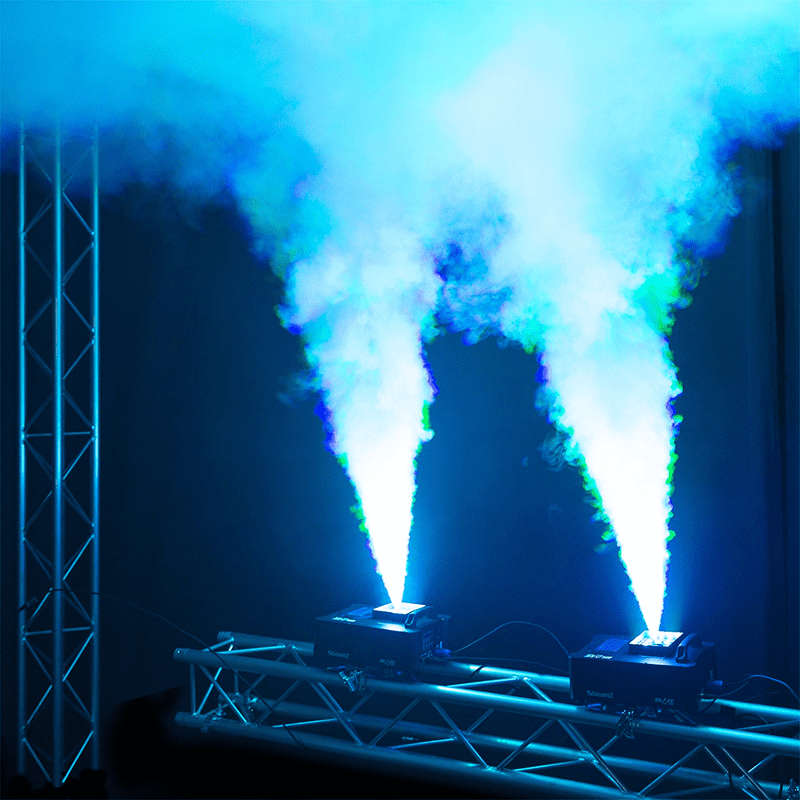 BEAMZ - BLAZE800 VERTICAL FOGGER 12X4W 4IN1 LED