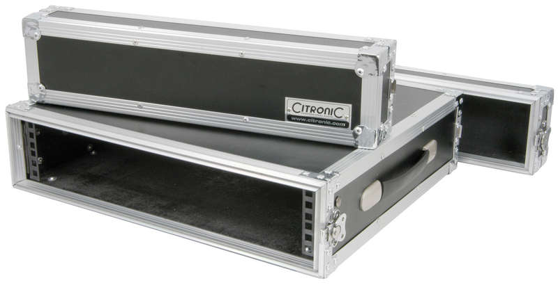 CITRONIC - RACK:2U 19in FLIGHTCASES FOR AUDIO EQUIPMENT