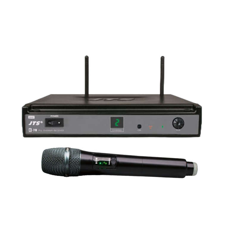 JTS E-7R/E-7TH HANDHELD MICROPHONE DIVERSITY UHF 518-542MHz