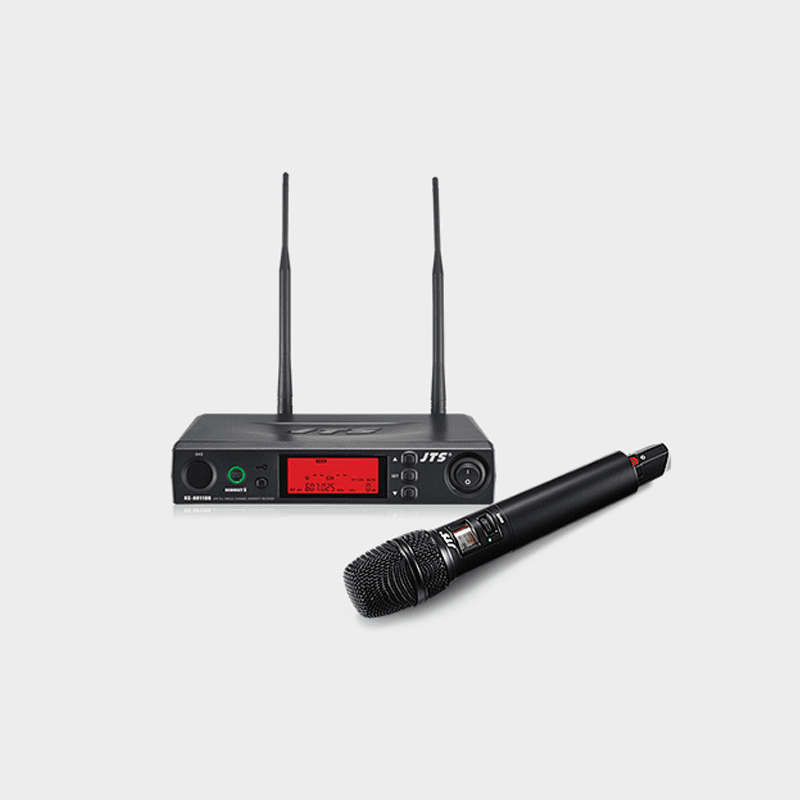 JTS RU-8011DB/RU-850LTH HANDHELD MICROPHONE DIVERSITY UHF 614-650MHz