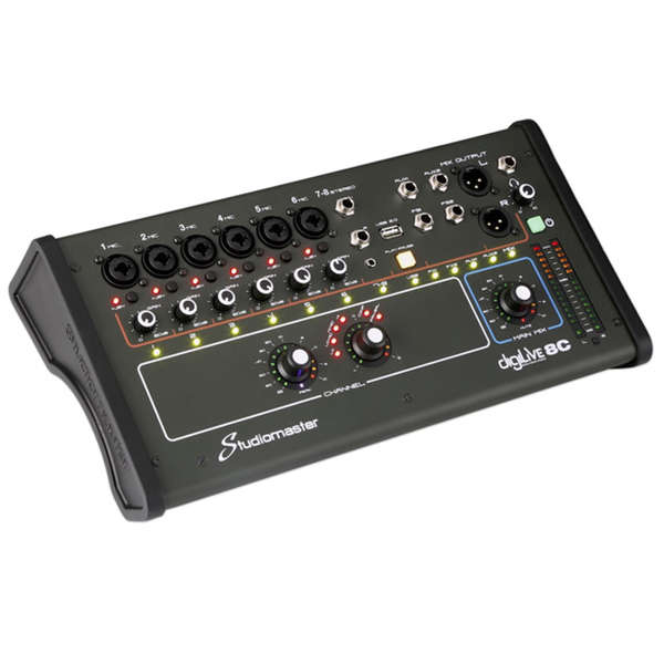 STUDIOMASTER - DIGILIVE8C 8 CH DIGITAL CONSOLE