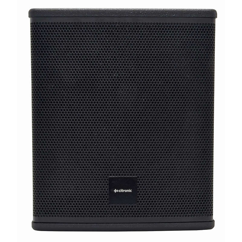 CITRONIC CASA-10BA ACTIVE SUBWOOFER SPEAKER 10IN BLACK 300W 8 OHM