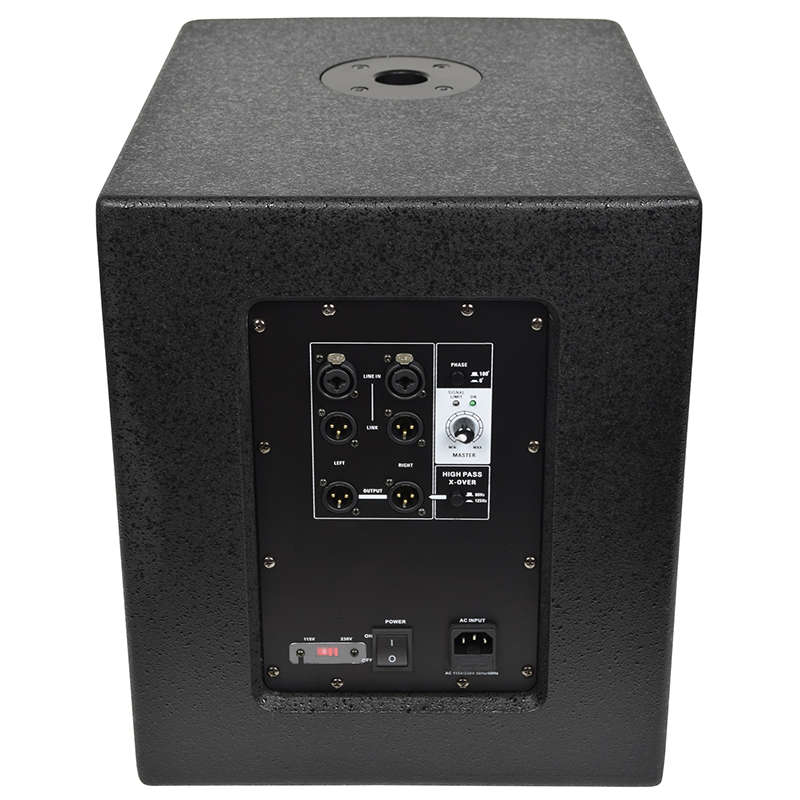CITRONIC CASA-10BA ACTIVE SUBWOOFER SPEAKER 10IN BLACK 300W 8 OHM