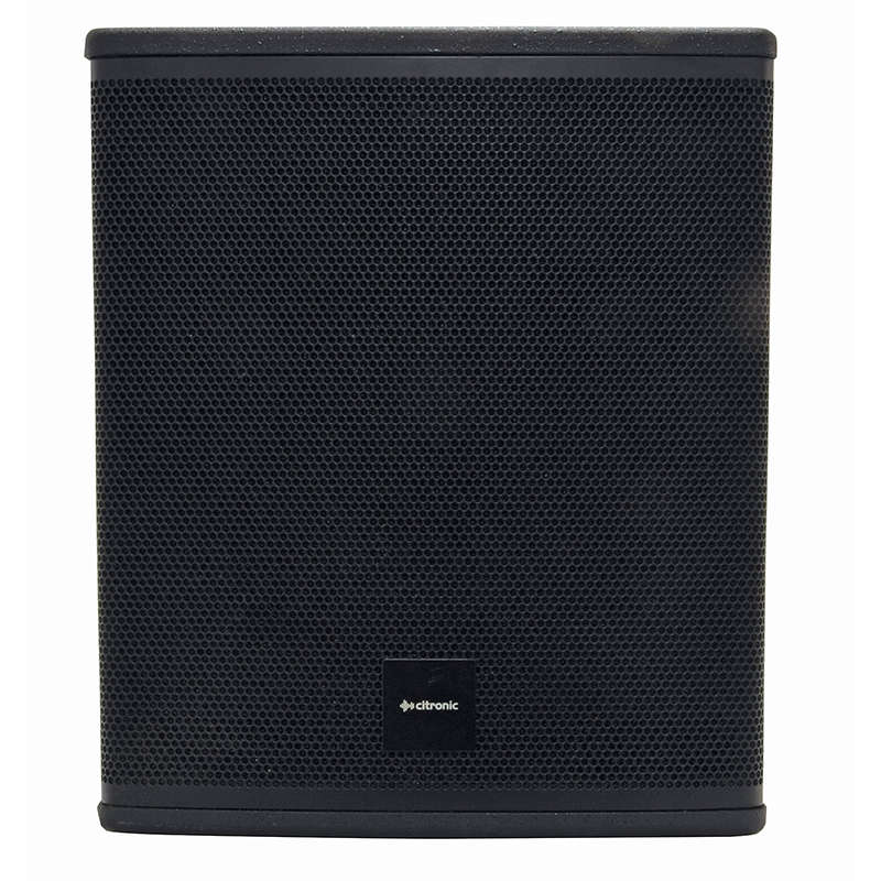 CITRONIC CASA-12BA ACTIVE SUBWOOFER SPEAKER 12IN BLACK 400W 8 OHM