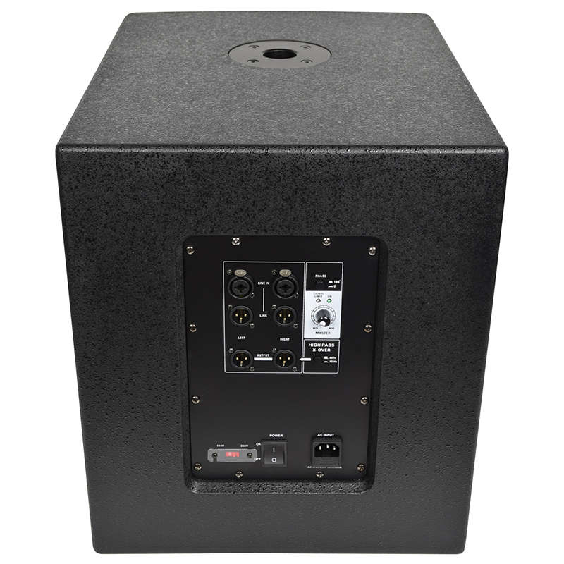 CITRONIC CASA-12BA ACTIVE SUBWOOFER SPEAKER 12IN BLACK 400W 8 OHM