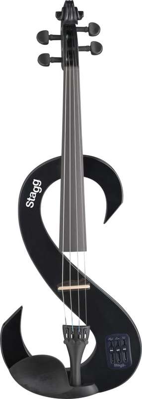 Stagg 4/4 Electric Violin Set Black