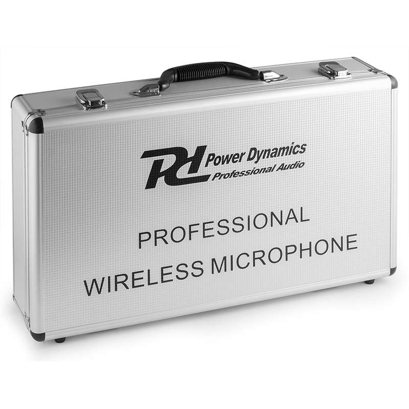 POWER DYNAMICS PD504B QUAD LAPEL MICROPHONE UHF