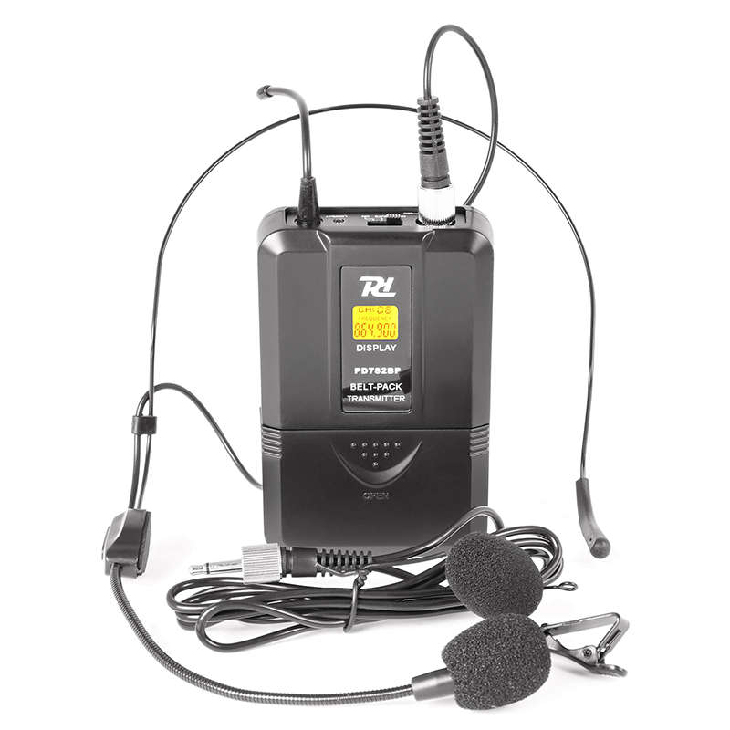 POWERDYNAMICS PD782BP REPLACEMENT BODYPACK MICROPHONE UHF 863.000-865.000MHz