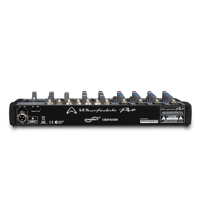 Wharfedale Pro Connect 1202FX/USB 12-Channel Mixer